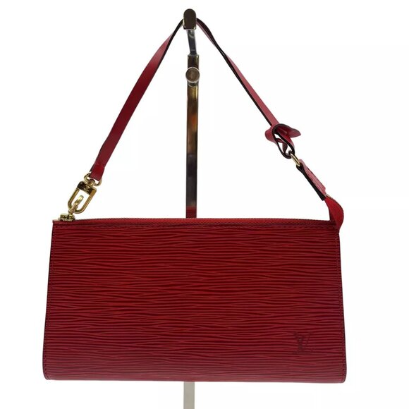 LOUIS VUITTON Accessoires Pouch Epi Red Leather - Picture 1 of 12